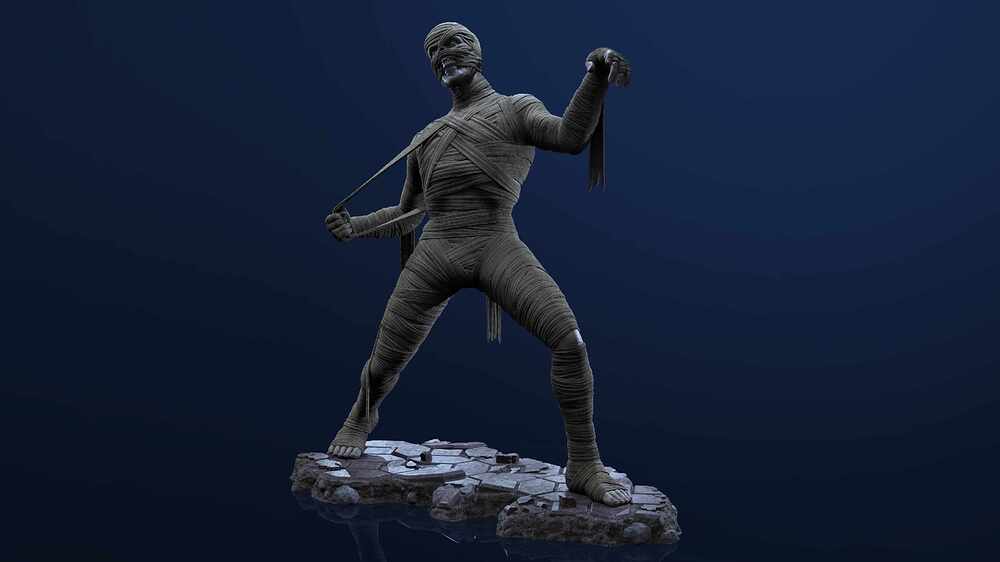 Mummy 3D printing.163