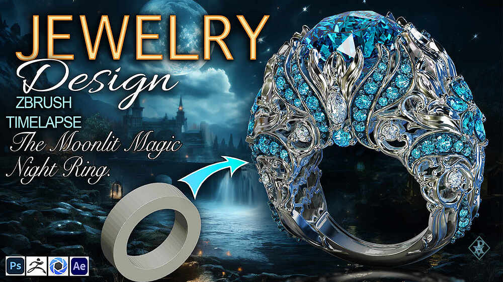 A Magic Blue Stone ring_Tumbnaile small