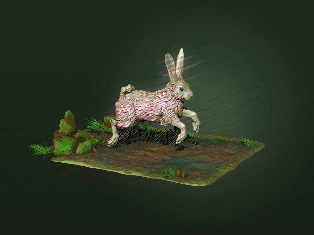 rabbit sculpt Npr Try001