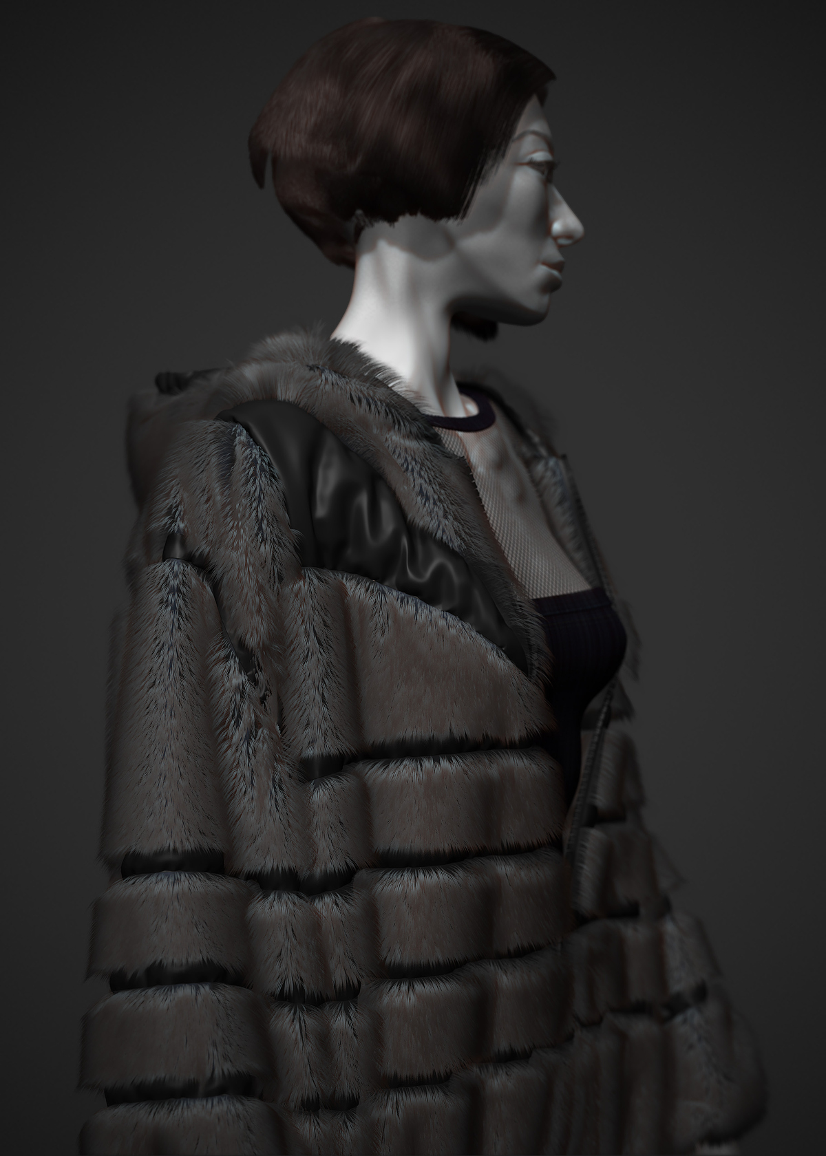 Girl from Blade Runner World_Fur_Darya Girina_10