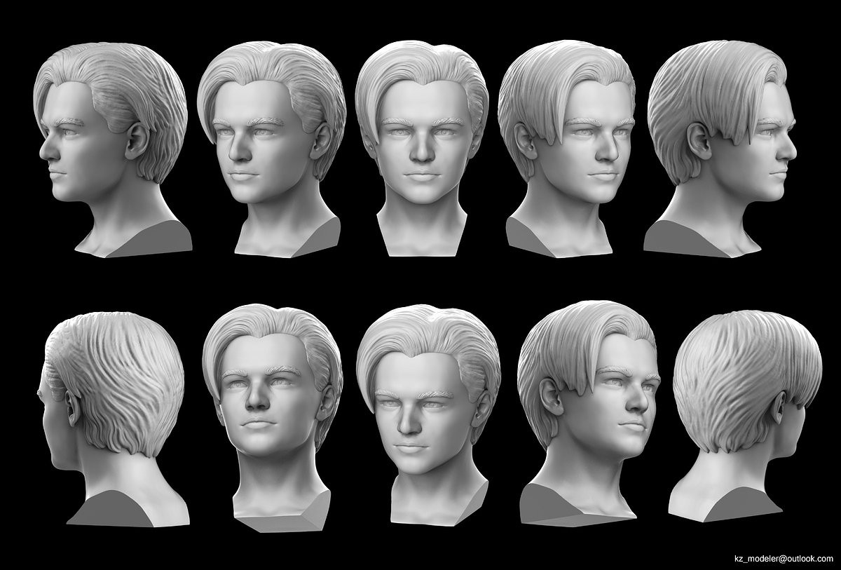 Leonardo DiCaprio Multi-view jpg