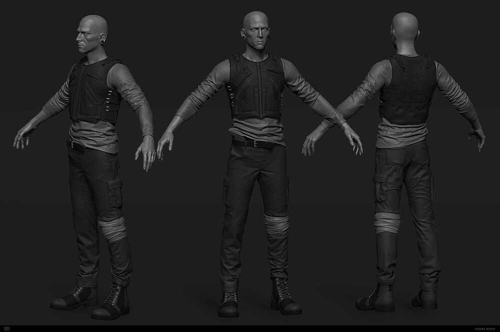 AndreMora_MOSCA_Highpoly_Turntable