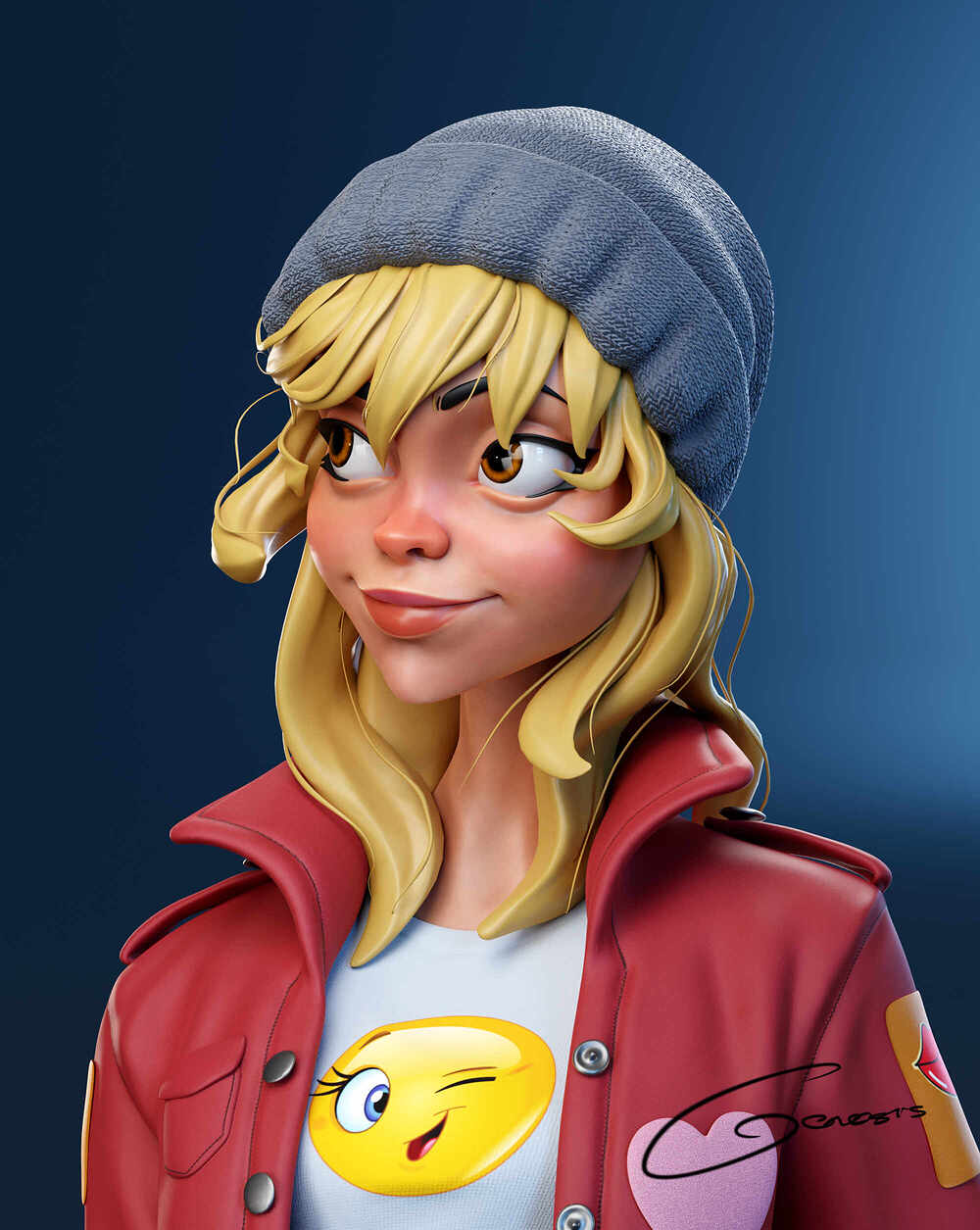 3quater face edit