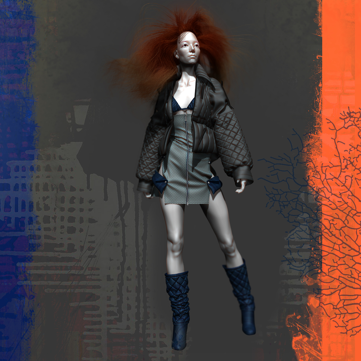 Parajumper hairstyle by Darya Girina_14