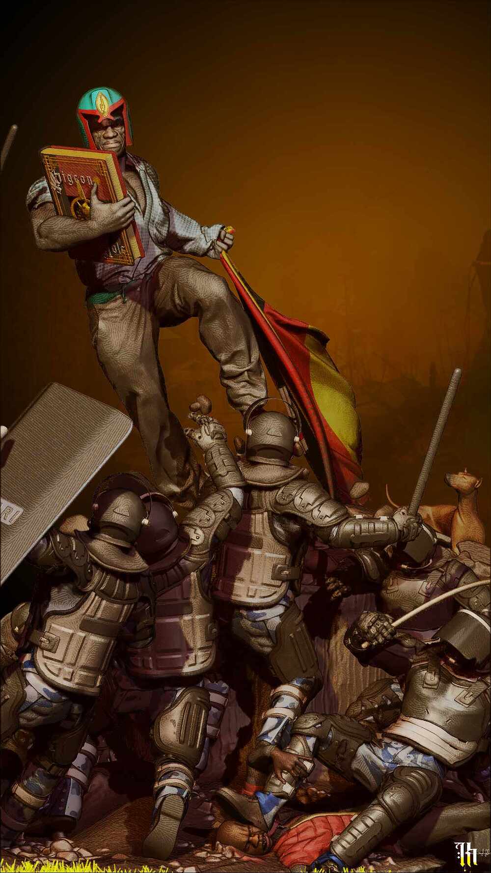 drown the traitor within