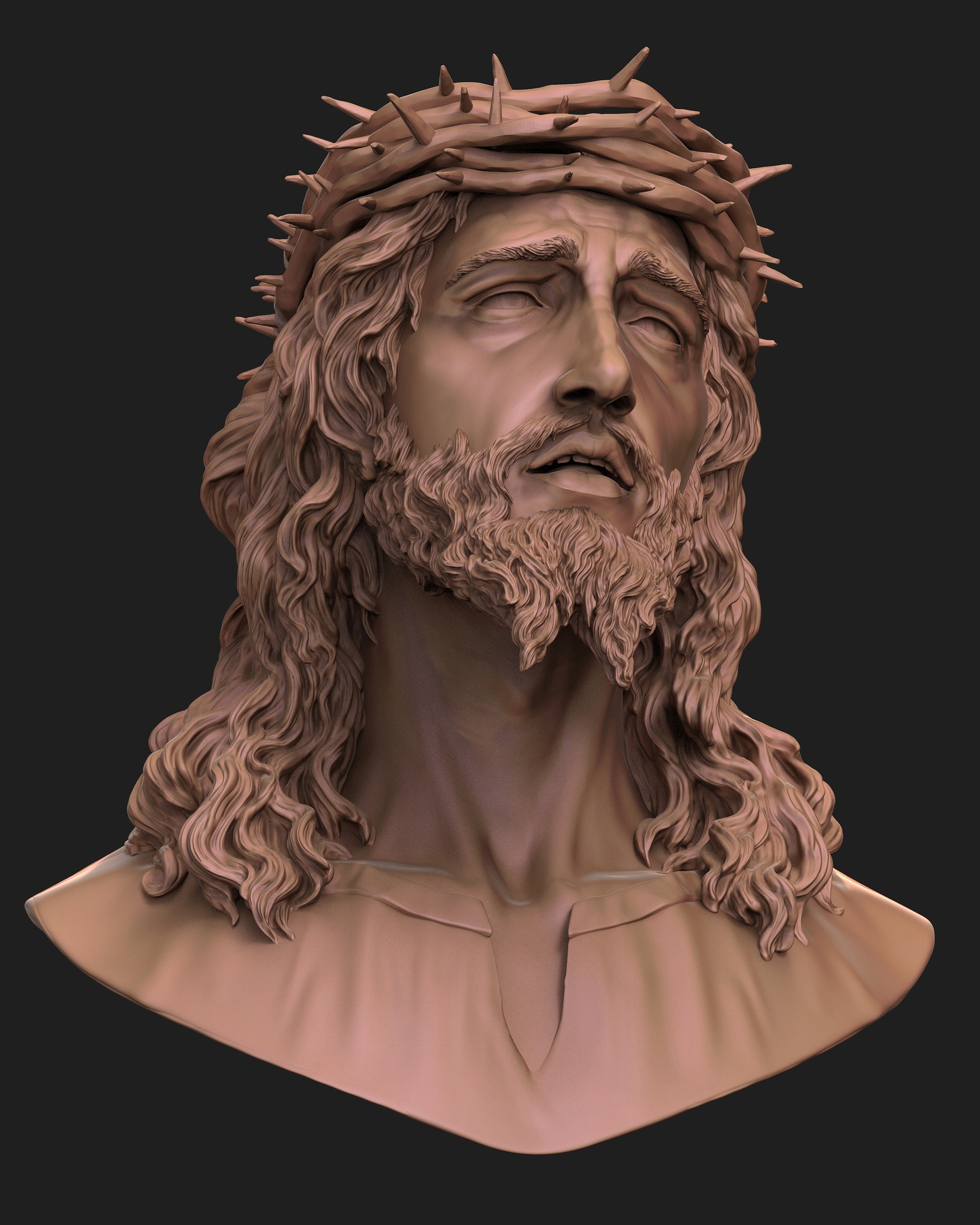 Sculpture of jesus christ ZBrushCentral