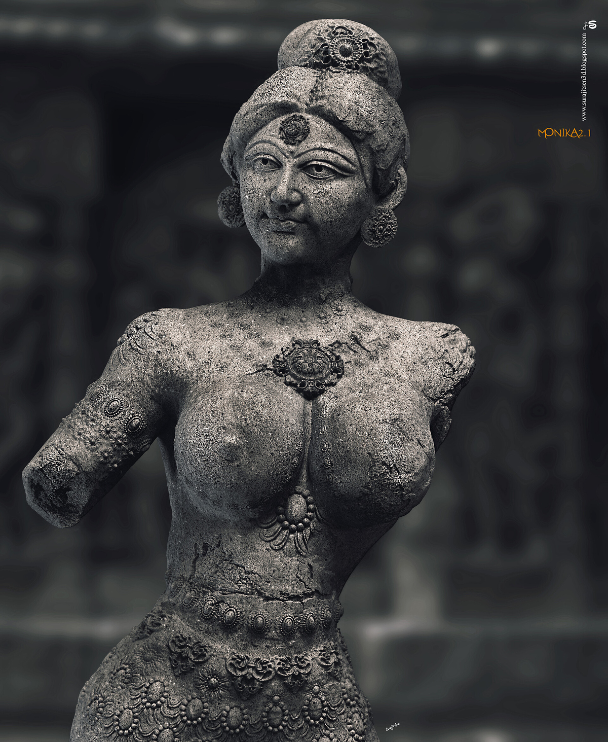 Monika2.1_Digital_Sculpture_SurajitSen_Sept2020A_L