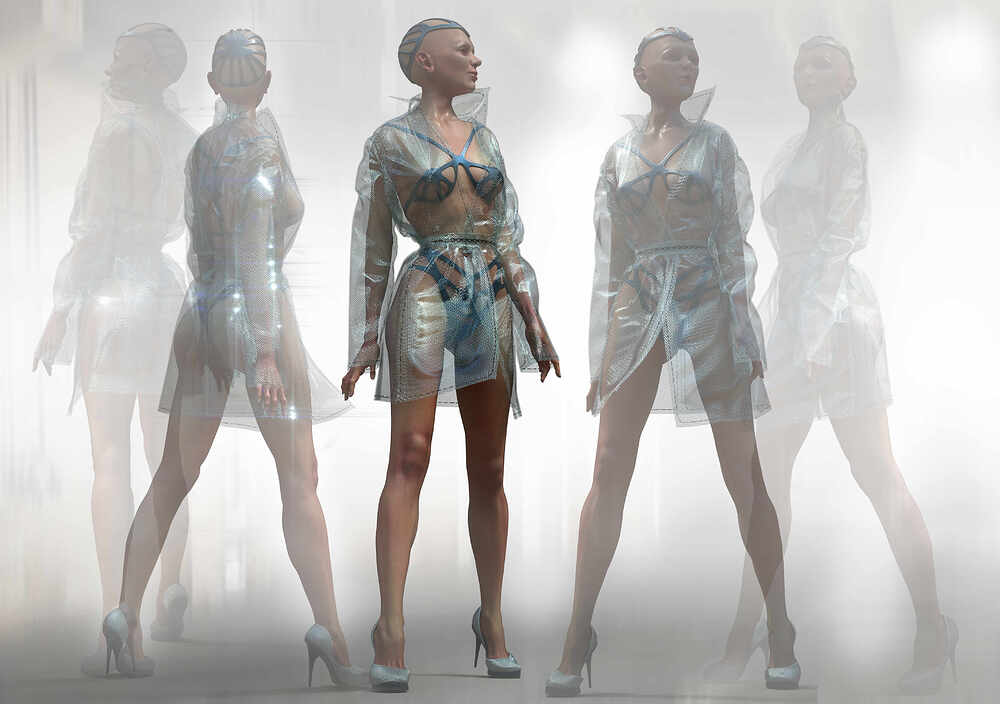 Idoru Industrial by Darya Girina sculpting_mist