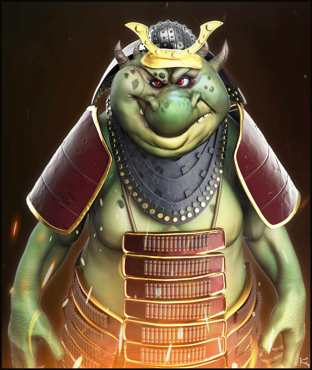 SamuraiDino_Sculpt_S4_KC