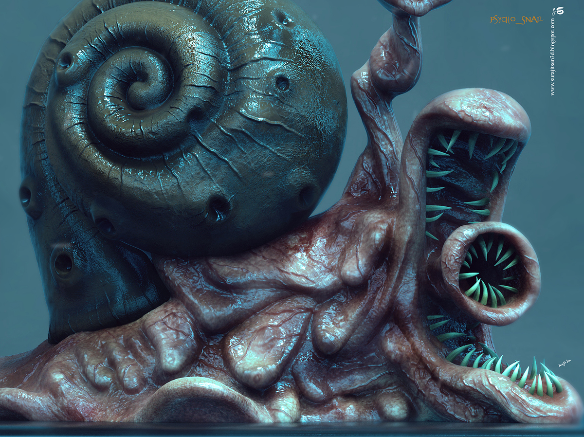 Psycho_Snail_by_SurajitSen_june2020AA