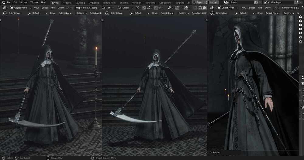 Sister Friede Blender 6