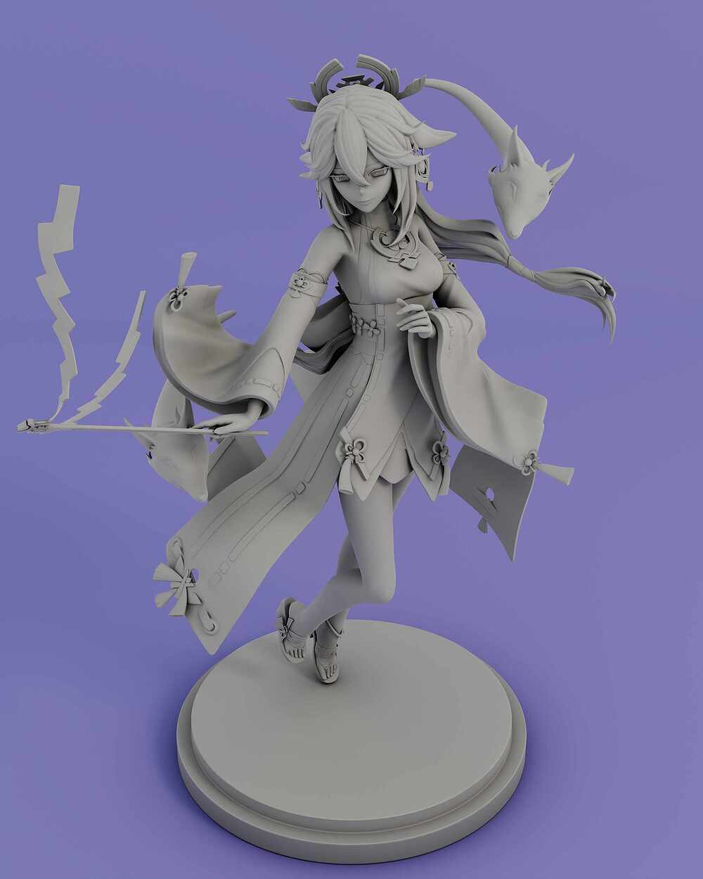 Yae Full Gray 2k