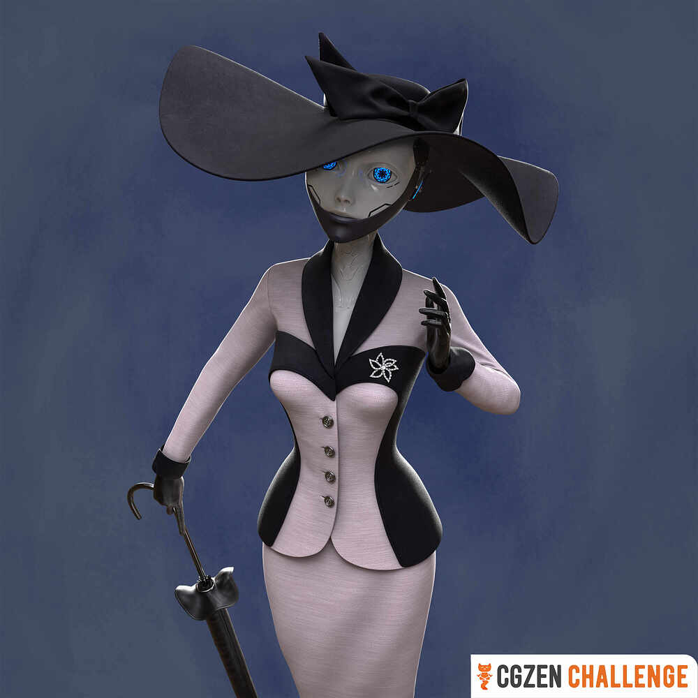 CGZEN Challenge Fashion Robot