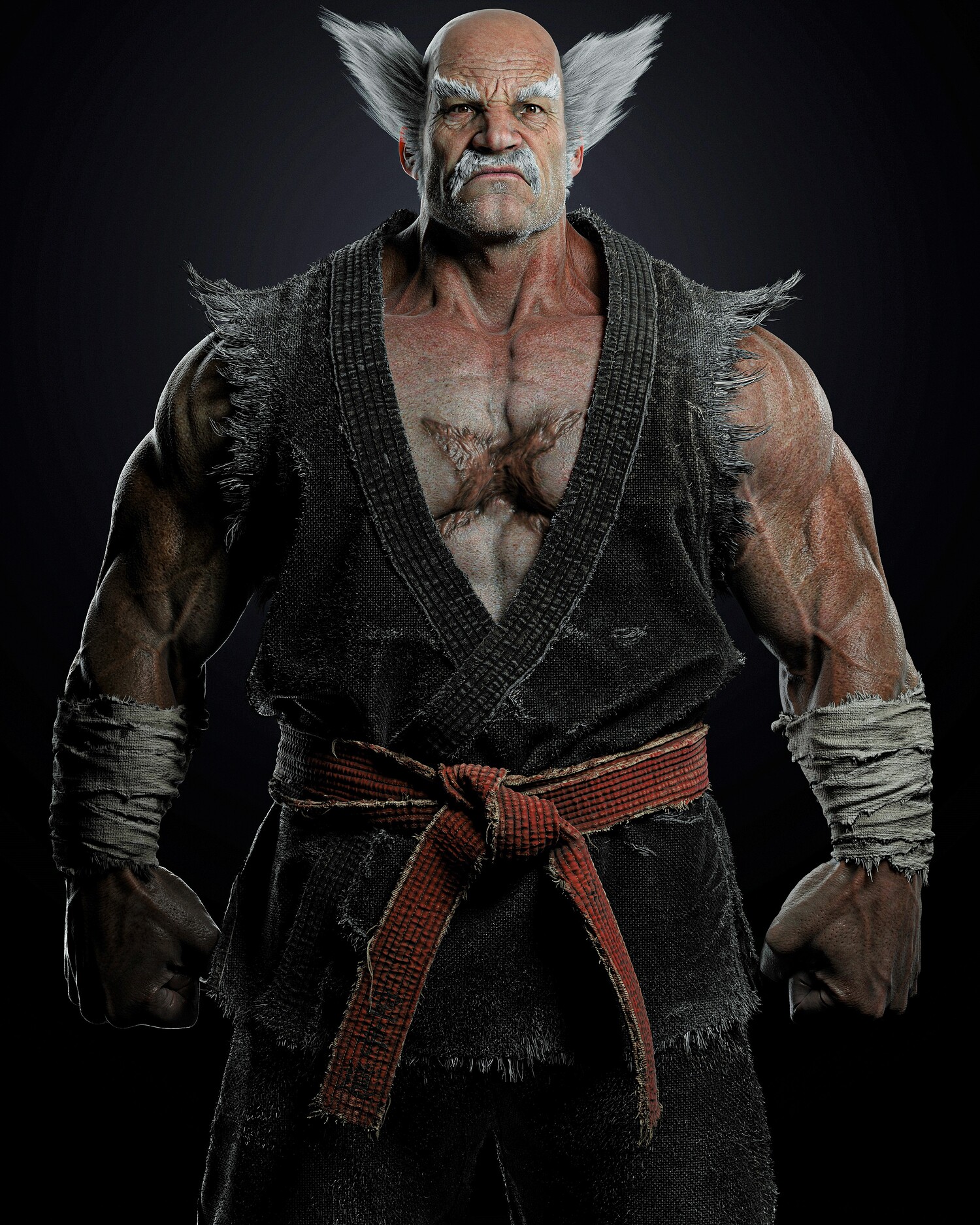Heihachi Mishima ZBrushCentral