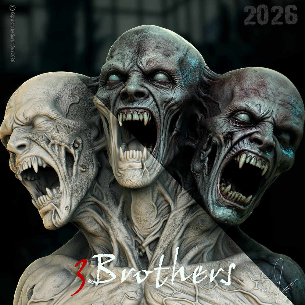 THree Brothers_Digital_Sculpture_SurajitSen_May2026A