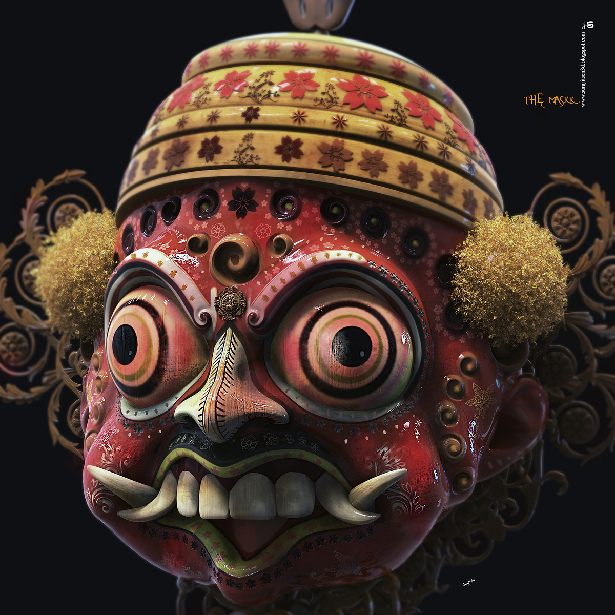 The_Maskk_Digital_Sculpture_SurajitSen_Jul2020_LGH