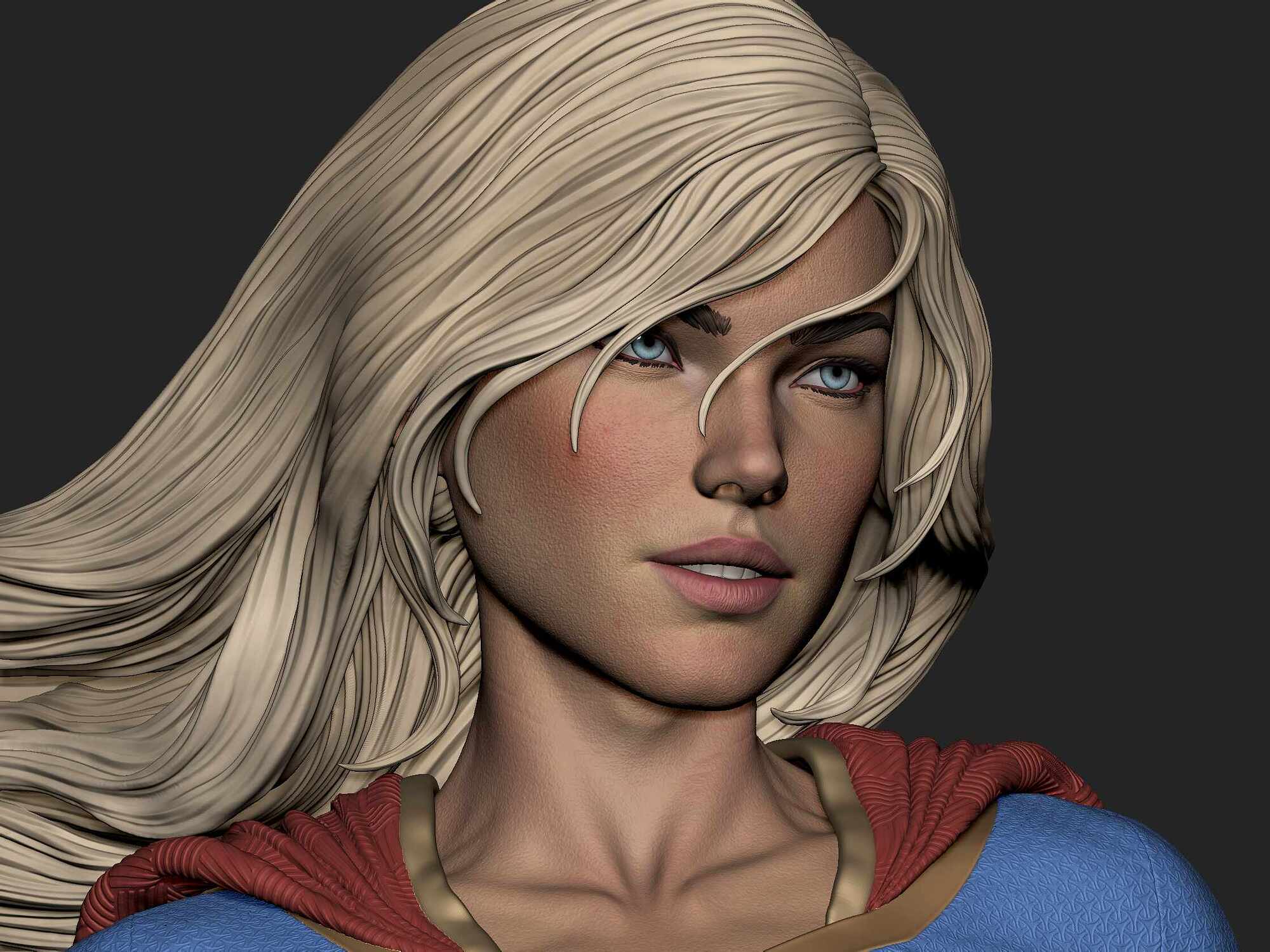 supergirl-zbrushcentral