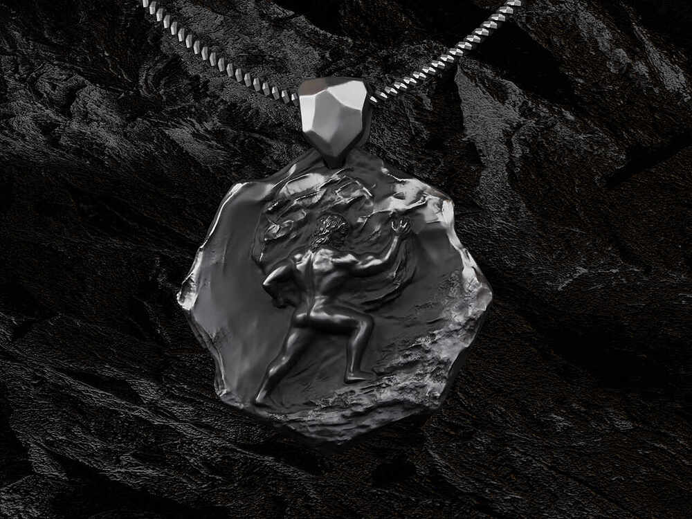 Sisyphus_Pendant-3D_Rendering