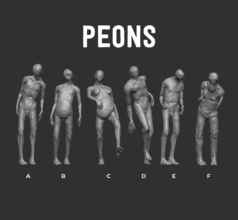 peons