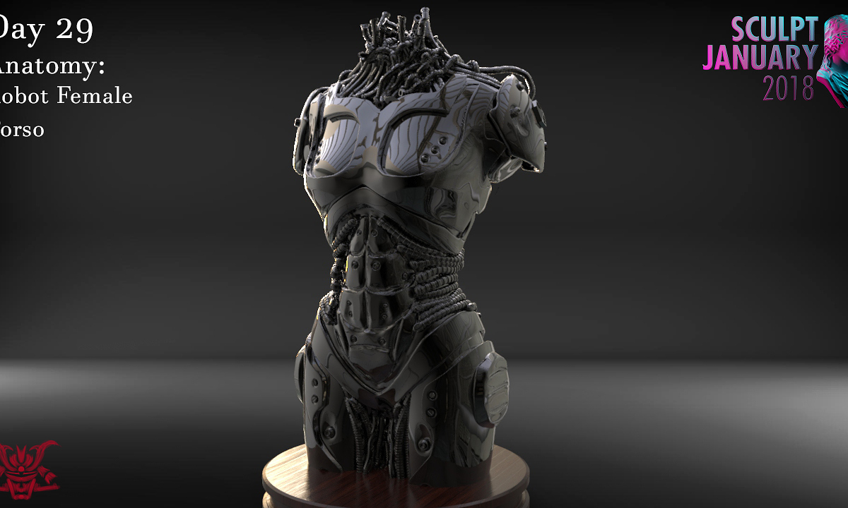 Day 29 Robot Female Torso Render 01.jpg