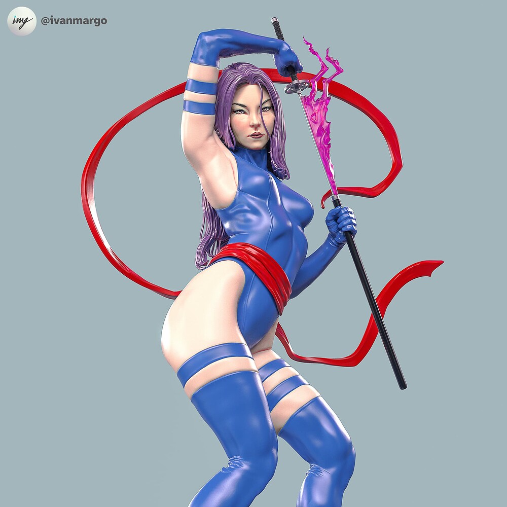 Psylocke_Sculpt_ivanmargo_01