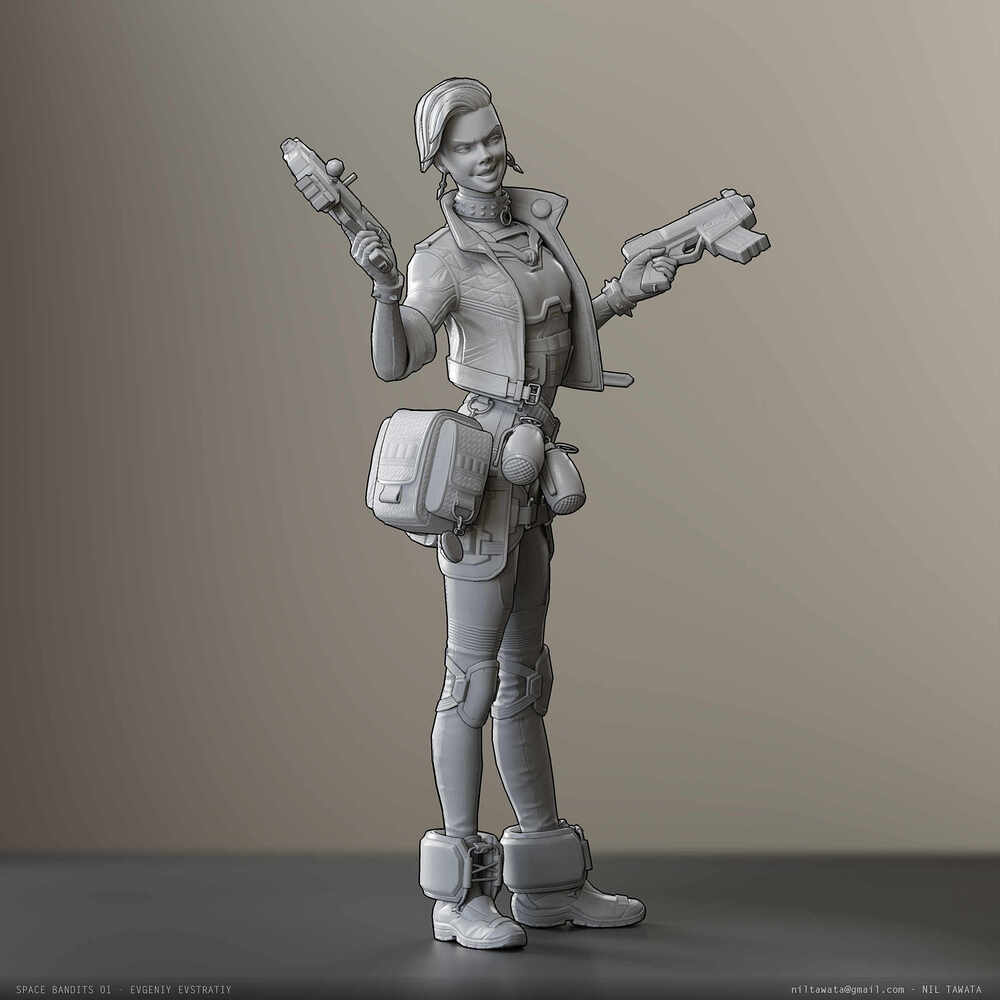 NilTawata_SpaceBandits01_Clay_002