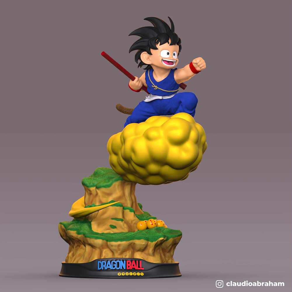 KidGokuWithFlyingNimbus_BlueSuit_ByClaudioAbraham_02