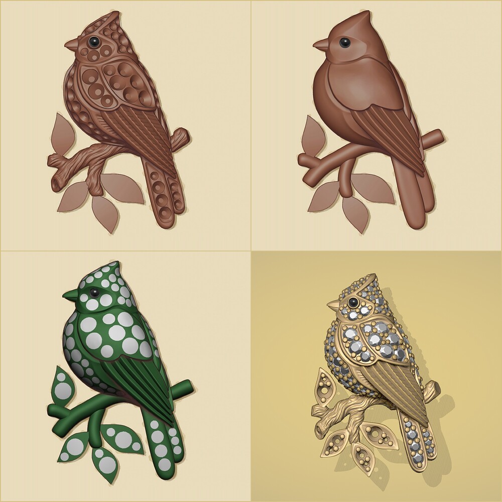 Song Bird Collage