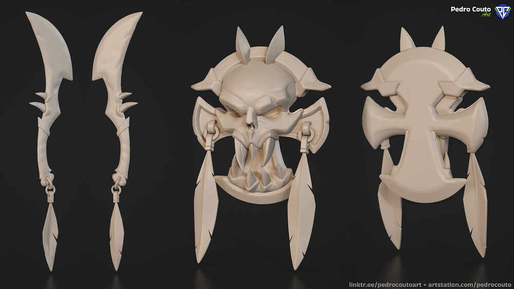 CrystalSongGuardianWeapons_Clay_PedroCouto