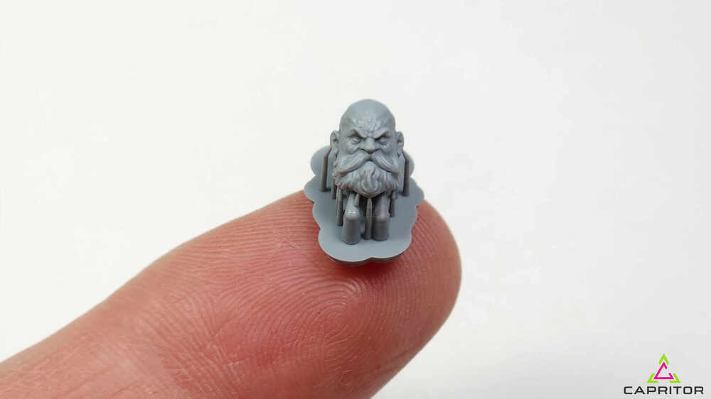 Modular Space Dwarf 3D Prints_Portrait Detail_Capritor