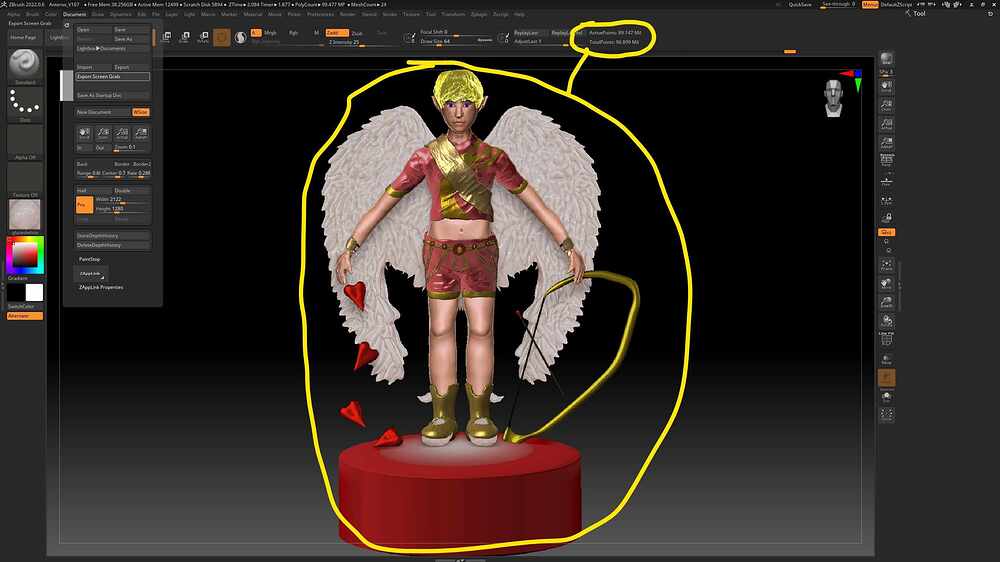 Inkedpolycount