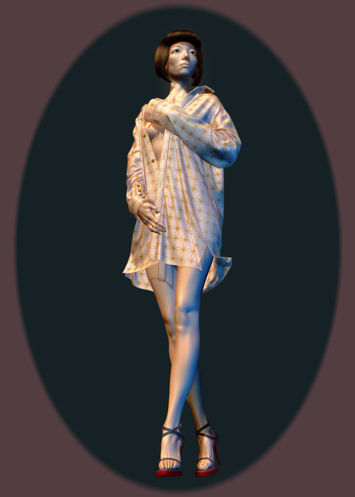 Kaya from SNUFF by Darya Girina sculpted_2