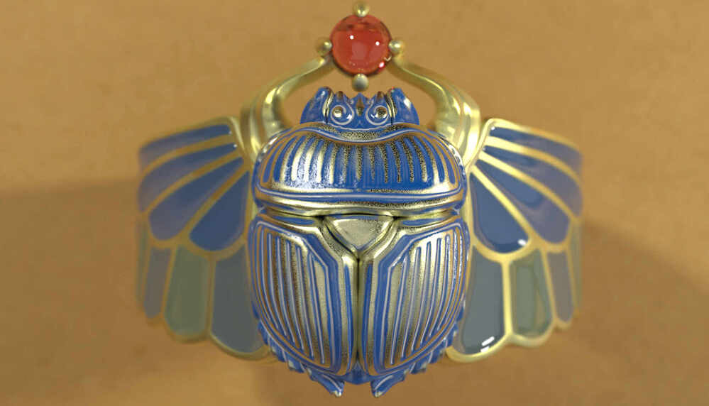 Scarab Ring KSR3