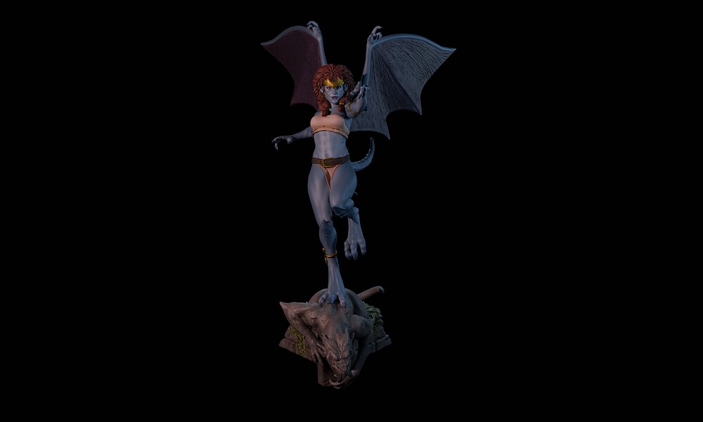 demona blackground frontfar