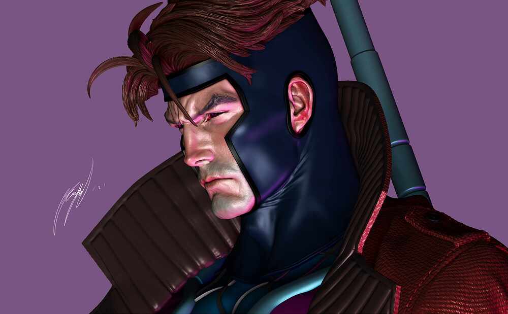 GAMBIT CLOSEUP