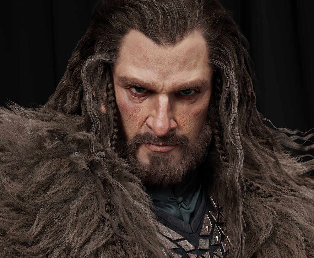 2.Thorin Oakenshield_face