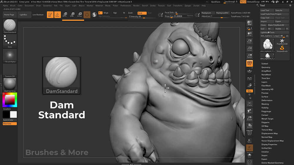 ZBrush Quickstart Tutorial Course P1 promo B