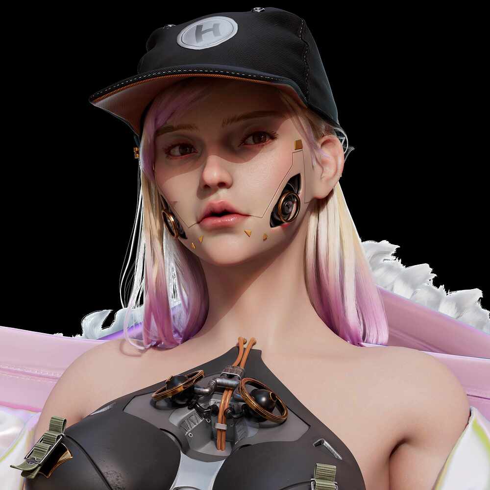个人作品-SmokeGirl (2)
