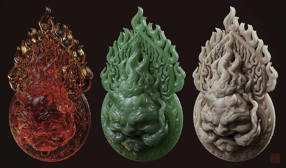 Hannya_Statue_Mats