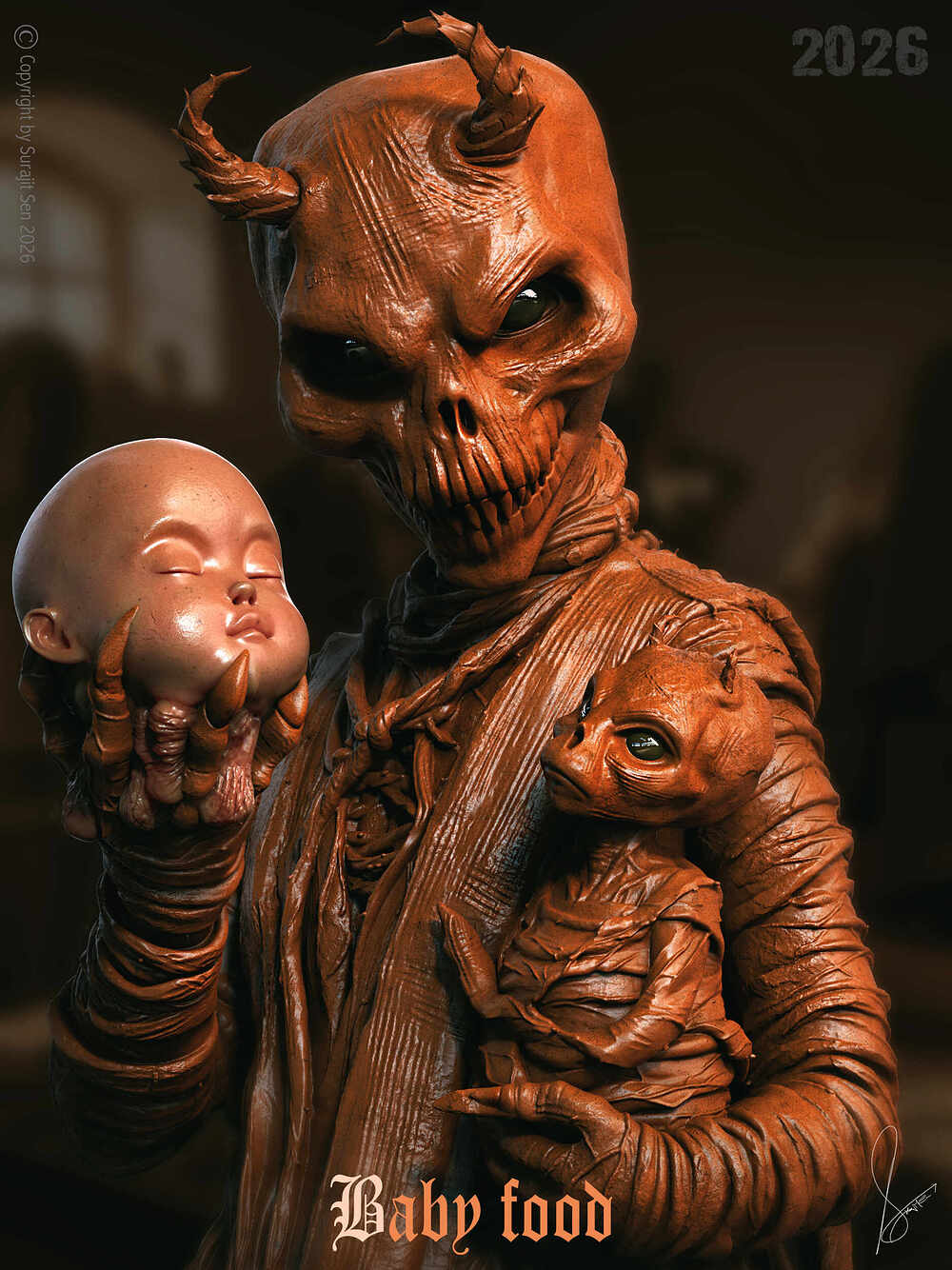 Baby_food_Digital_Sculpture_Surajjit_Sen_May2026
