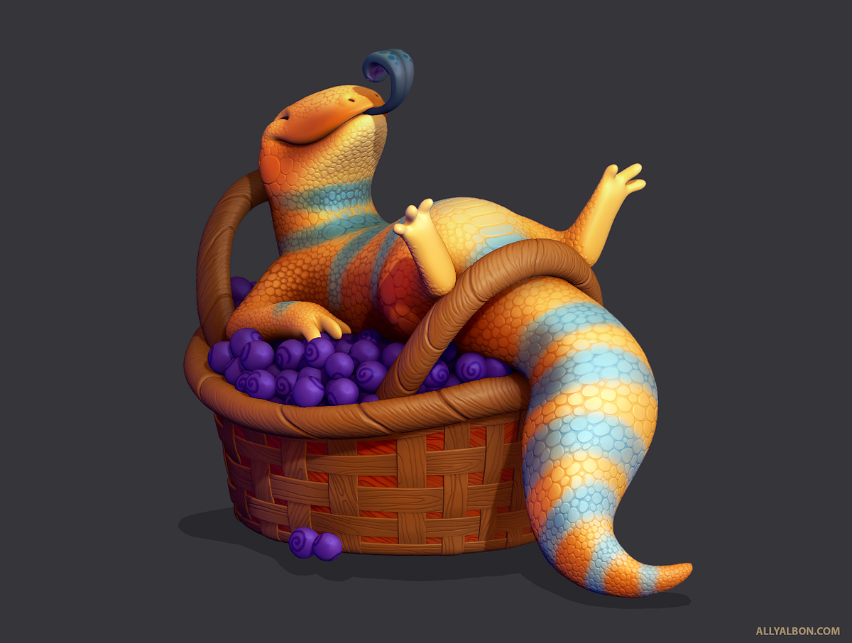 AllyAlbon_Blue_tongue_1