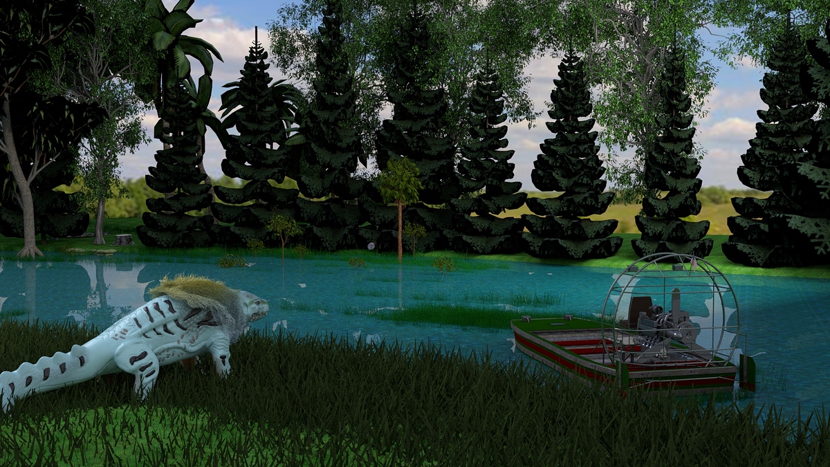 Creature and Environment Render 3