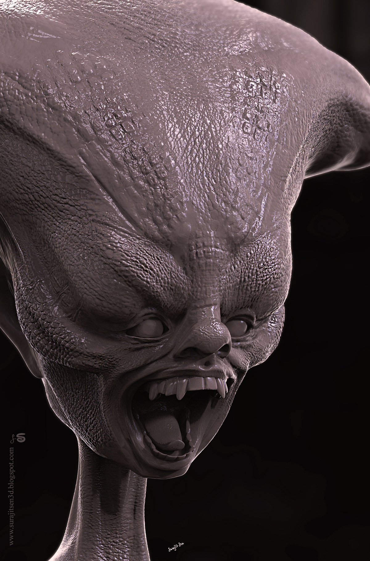 Creature_Digital_SCulpture_SurajitSen_Aug2020AB