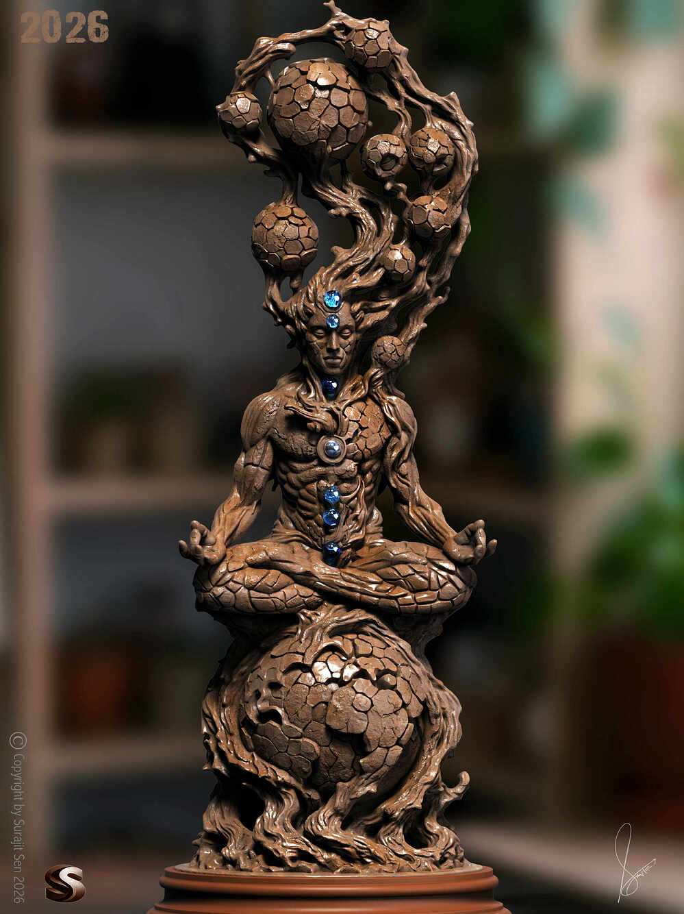 The Inner Universe_Digital_SCulpture_SurajitSen_June2026