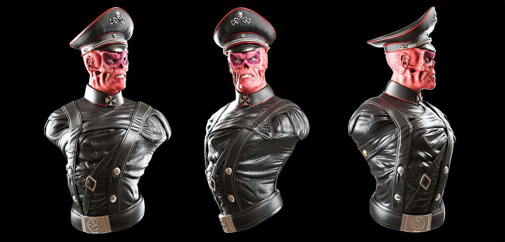 leather redskull
