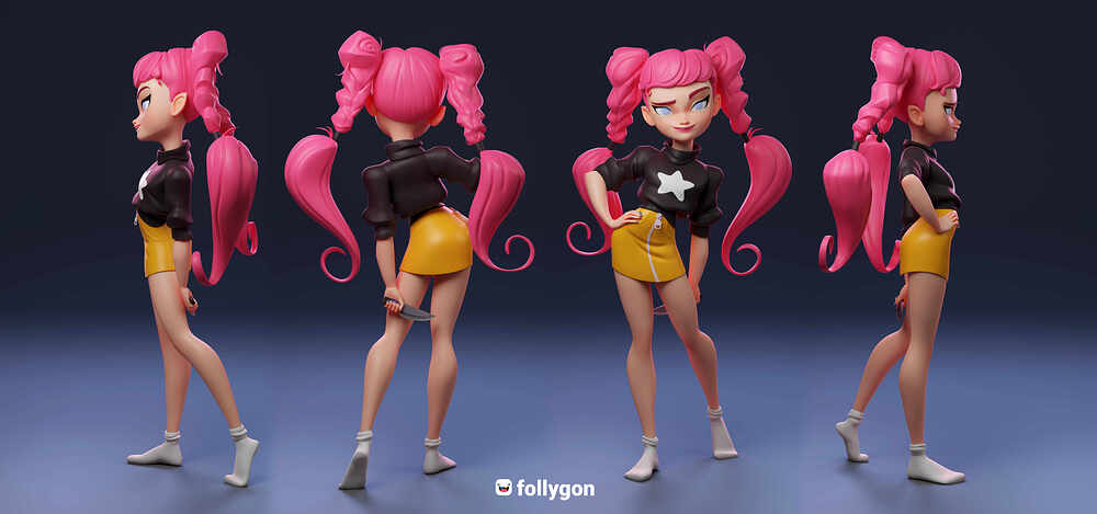 MAYA LIOR lineup renders