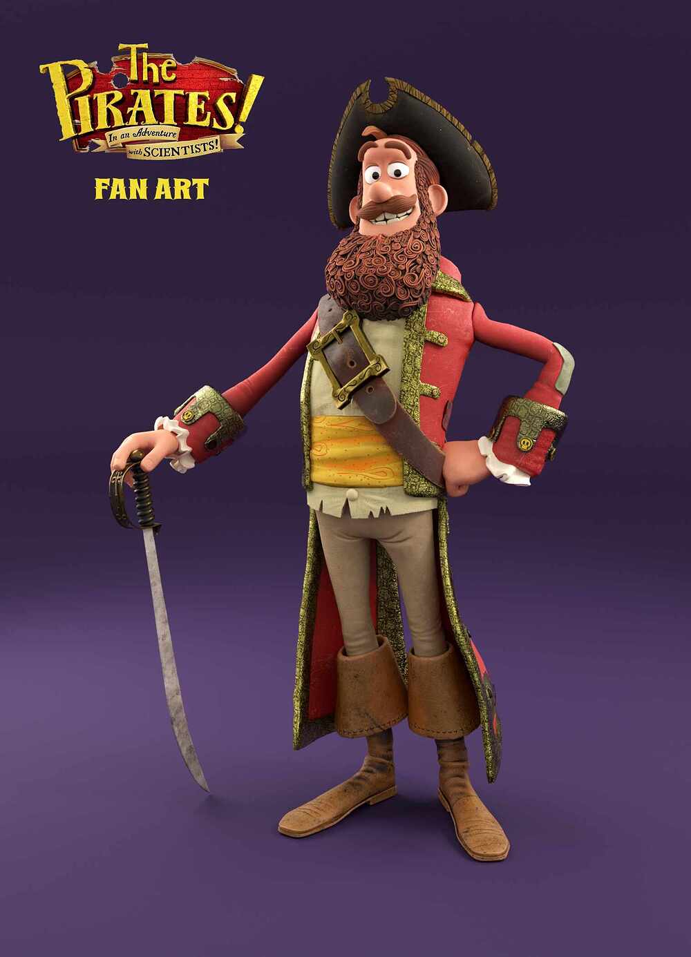 Pirate Captain - Fan Art