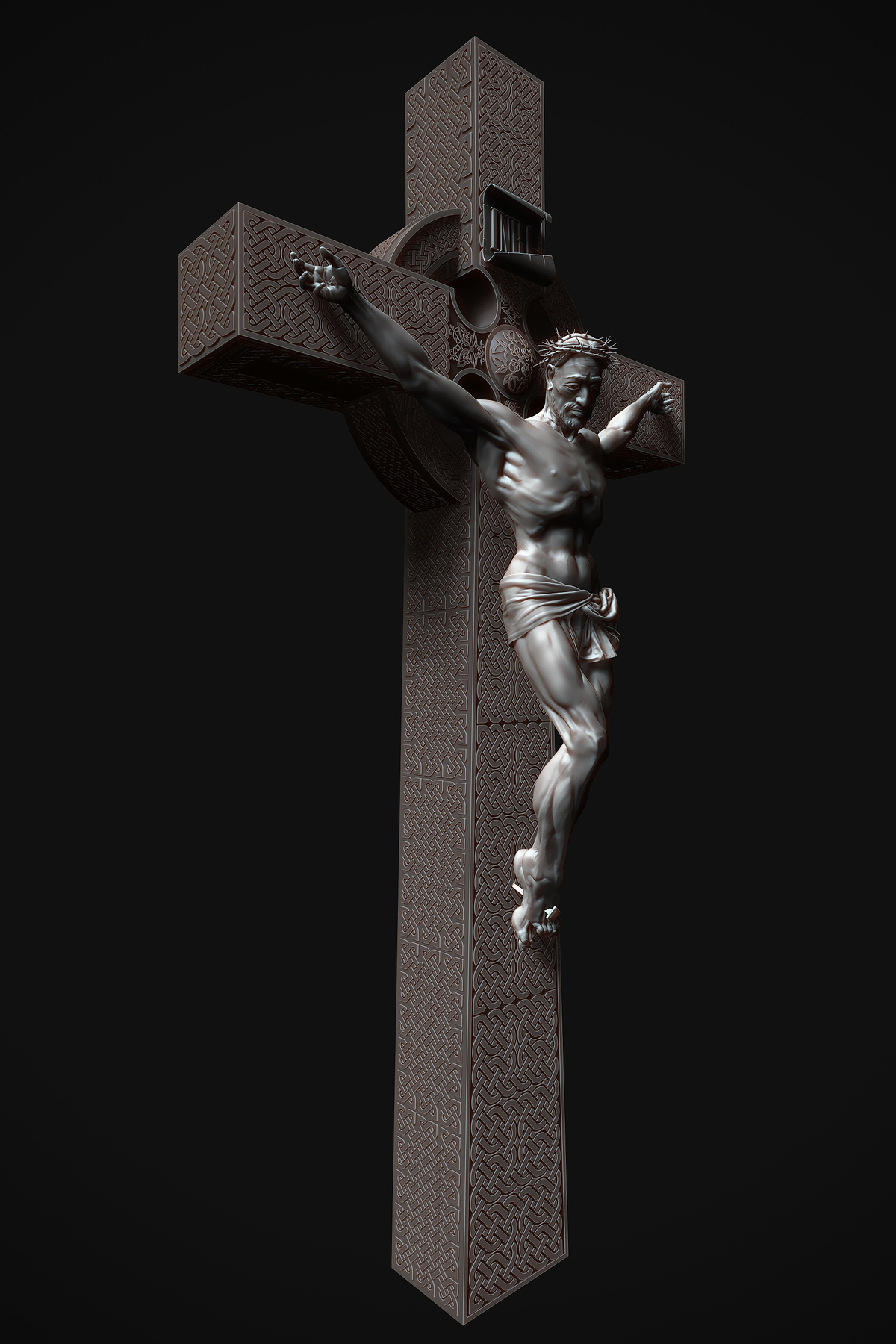 Irish Crucifix for David Donnelly by Darya Girina_6