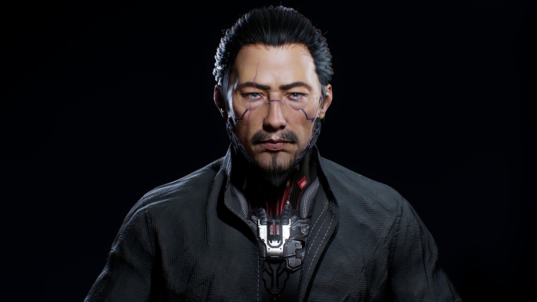 cyberpunk 2077 takemura statue
