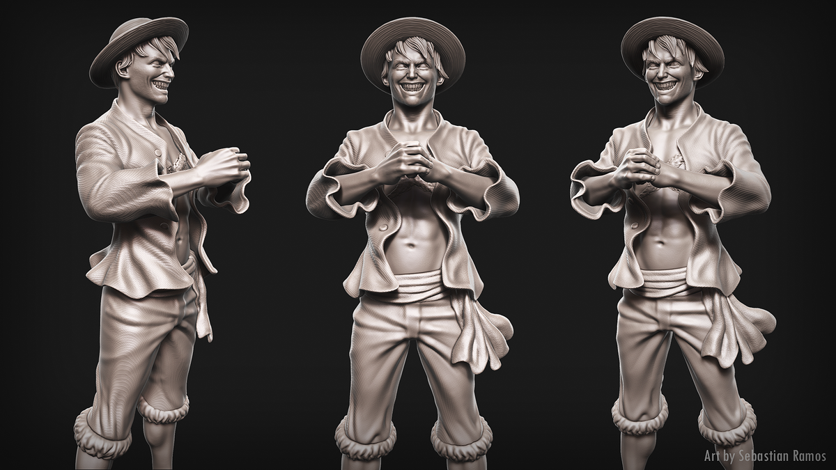 Luffy_by_Sebastian_Ramos_2